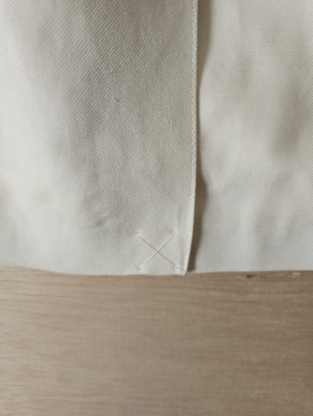 ZARA Men Off-White Linen Blend Double Breasted Blazer Jacket NWT Size 48 / US 38 - Picture 12 of 14